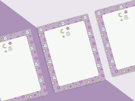 Usagi Notepad | Memopad | Stationery Pad | Kawaii Pad | Letter Paper | 50 Sheets