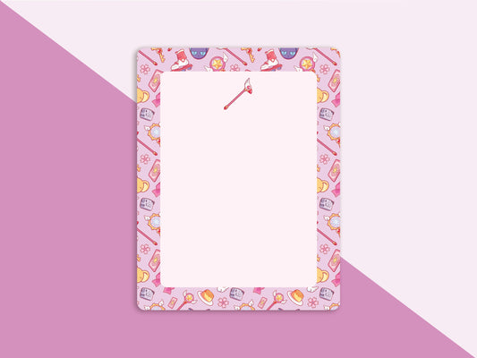 Kawaii Sakura Notepad | Memopad | Stationery Pad | Kawaii Pad | Letter Paper | 50 Sheets